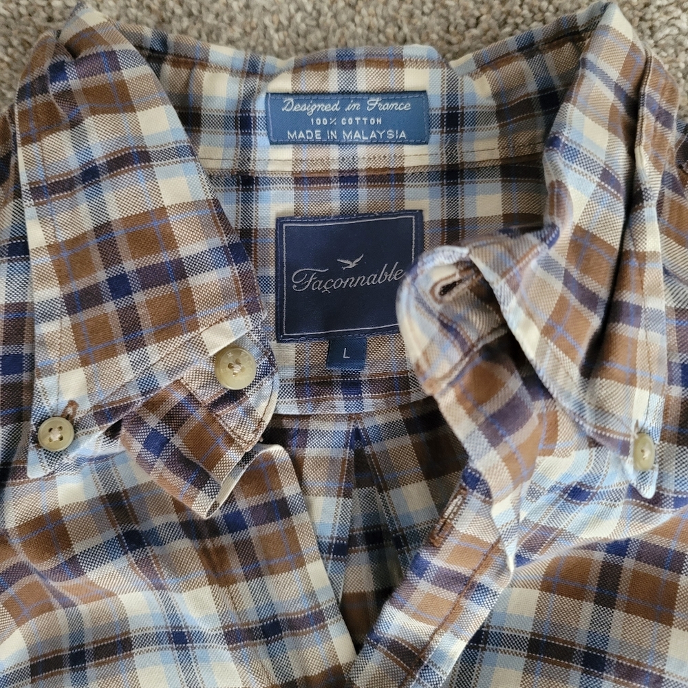 Taconnable casual dress shirt from France 🇫🇷